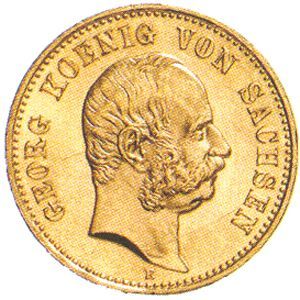 Sachsen J 266 - 20 Mk. Georg (1903) ss