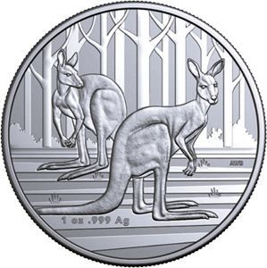 Australien Australien "Känguru" Royal Mint 1 Unze 2024