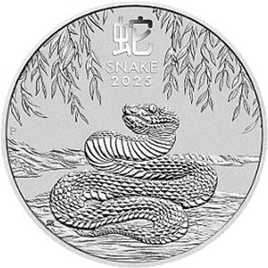 Australien "Jahr der Schlange" Perth Mint 1 Unze 2025