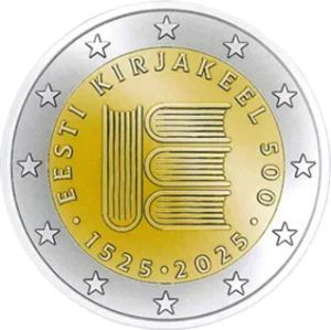 Estland 2 € 2025 Estland 2 € 2025 "Textdruck" in Coinc.