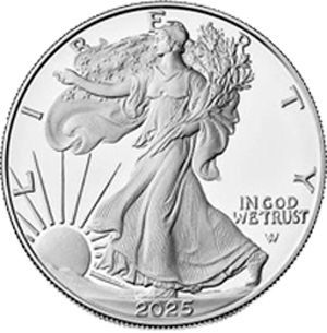 USA"Eagle/Liberty" 1 Unze 2025