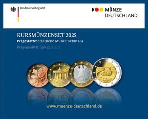 BRD KMS 2025 BRD KMS 2025 "Saarland" Pol. Platte. Prägestätte A. März.