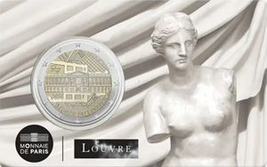 Frankreich 2 € 2025 Frankreich 2 € 2025 "Louvre" in Coincard Venus von Milo