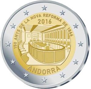 Andorra 2 € 2016 Reform