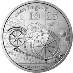 Schweiz 20 sfr. 2025 "Maler Tinguely" Silber PP.
