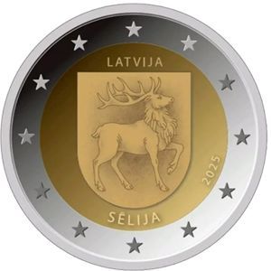 2025 Lettland 2 €  2025 Lettland 2 € "Selija" - Oktober