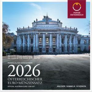 Österreich 2026 €-KMS Stgl. - Anfang Dezember
