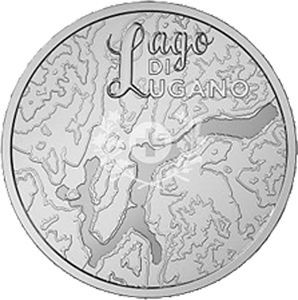 Schweiz 20 sfr. 2025 "Lago di Lugano" Silber Stgl.