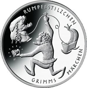 BRD 20 € 2022 Rumpelstilzchen Pol. Platte