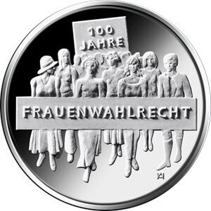 BRD 20 € 2019 BRD 20 € 2019 "Frauenwahlrecht" Pol. Platte