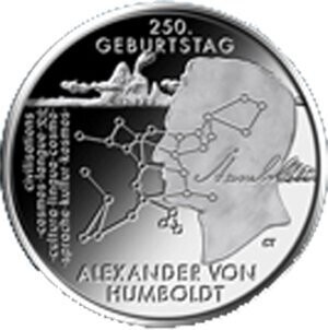 BRD 20 € 2019 Alexander von Humboldt Pol. Platte BRD 20 € 2019 Alexander von Humboldt Pol. Platte