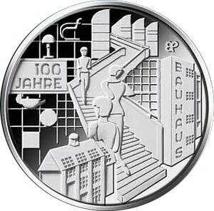 BRD 20 € 2019 "Bauhaus Dessau" Stgl.