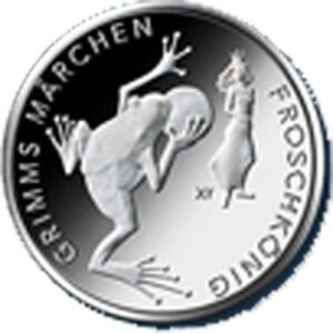 BRD 20 € 2018 "Froschkönig" (J 623) Pol. Platte