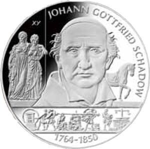 BRD 10 € 2014 "Johann Gottfried Schadow" (J 587) Pol. Platte