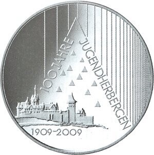 BRD 10 € 2009 BRD 10 € 2009 "Jugendherberge" (J 546) Pol. Platte.