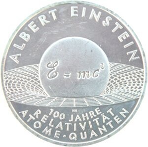 BRD 10 € 2005 "Albert Einstein" (J 514) Stgl.