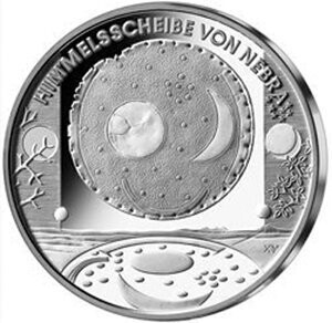 BRD 10 € 2008 "Himmelsscheibe von Nebra" (J 539) Pol. Platte