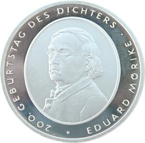 BRD 10 € 2004 BRD 10 € 2004 "Mörike" (J 508) Pol. Platte