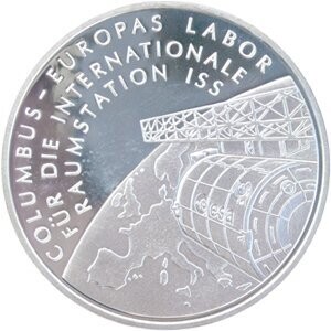 BRD 10 € 2004 BRD 10 € 2004 "Raumstation ISS" (J 510) Pol. Platte