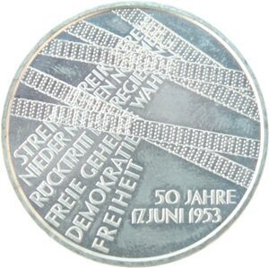 BRD 10 € 2003 "17. Juni" (J 500) Stgl.