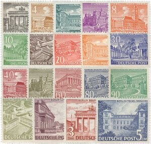 Berlin 42-60 "Bauten" postfrisch