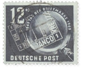 DDR 245 "Tag der Marke" gestempelt