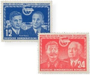 DDR 296-97 "Deutsch-Sowj. Freundschaft" postfrisch