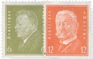 Dt. Reich 465-66 "Reichspräsidenten" postfrisch