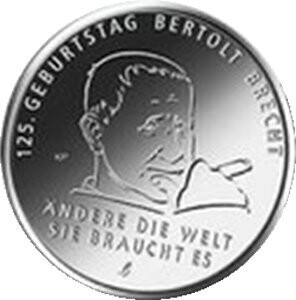 BRD 20 € 2023 Berthold Brecht PP BRD 20 € 2023 Berthold Brecht PP