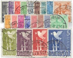 All. Besetzung 943-62 "2. Kontrollausgabe" gestempelt
