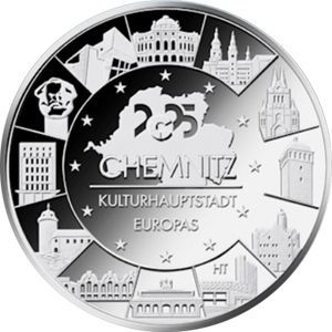 BRD 20 € 2025 BRD 20 € 2025 "Chemnitz" Pol. Platte