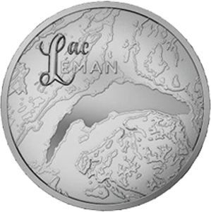 Schweiz 2026 20 Fr. "Genfer See" Pol. Platte