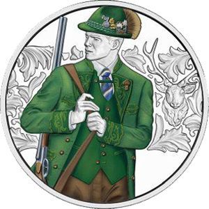 Österreich 10 € 2026 "Gscheizt&Kampelt - Anpirschen-Horn" Silber Farbe PP
