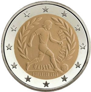 2026 Slowakei 2 € 2026 Slowakei 2 € "Fußball-EM 1976" - Juni
