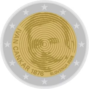 2026 Slowenien 2 € 2026 Slowenien 2 € "Ivan Cankar" - Juni