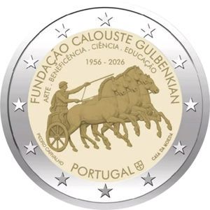 2026 Portugal 2 € "Stiftung" - Juli