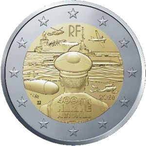 2026 Frankreich 2 € "Franz. Marine" - Anf. Juli