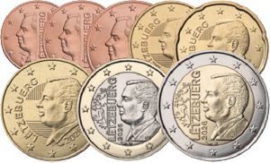 Luxemburg 1 C.-2 € lose (8) 2026 "neue nationale Münzen" - Juli