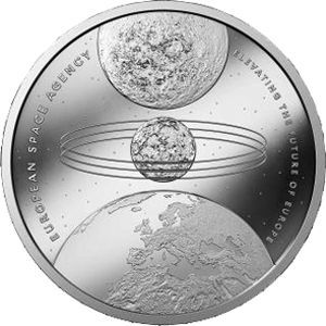 Schweiz 2026 20 Fr. "ESA" Silber Pol. Platte