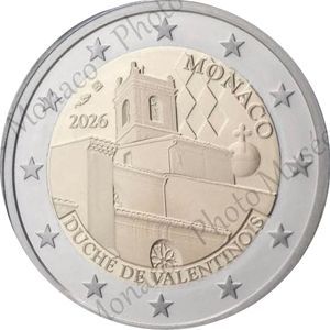 2026 Monako2 € "Herzogtum Valentinois" PP - 25.06.26