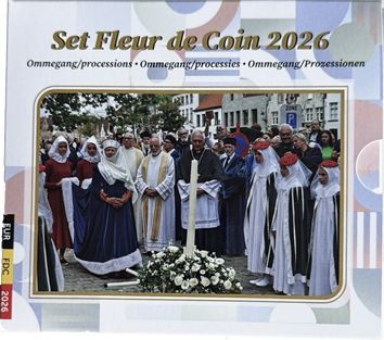 Belgien 2026 €-KMS Stgl. Belgien 2026 €-KMS Stgl.