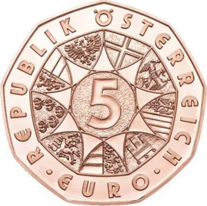 Österreich 5 € 2027 "Neujahr - Guten Rutsch" Kupfer - DEZ