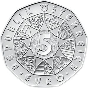 Österreich 5 € 2027 "Neujahr - Guten Rutsch" Silber hgh. - DEZ