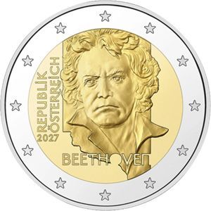 2027 Österreich 2 € "Beethoven" - Januar´27