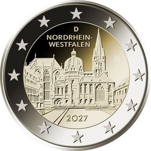 2027 Deutschland 2 € "NRW - Aachener Dom" - Januar`27