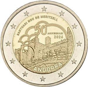 2026 Andorra 2 € "Meritxell" - Anf. DEZ