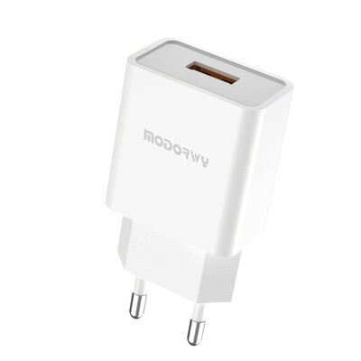 CARGADOR FICHA 2.4A/5 V/12W - MODORWY MA1101