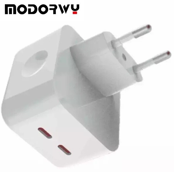 CARGADOR FICHA PD 40W DOBLE C+C - MODORWY MA3115