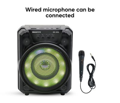 PARLANTE MODORWY MD-102L CON MICROFONO INCLUIDO