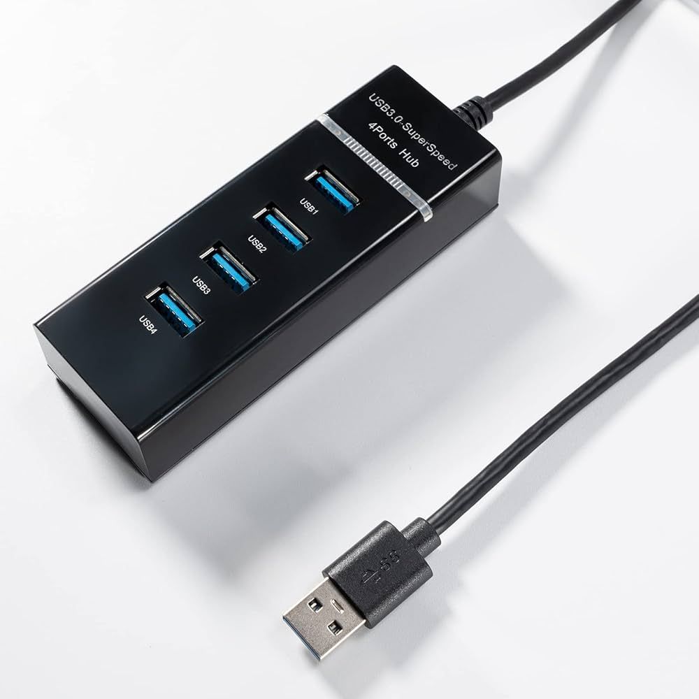 HUB USB 4 PUERTOS 3.0 ALTA VELOCIDAD